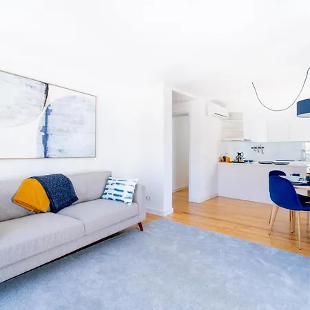 アパート Blue By The River 3 - Elegant Two-bedroom In Santos *