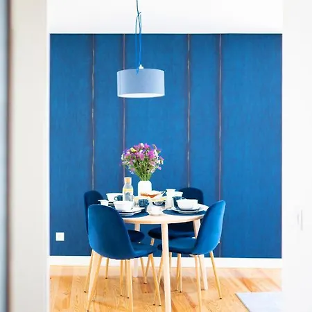 Blue By The River 3 - Elegant Two-bedroom In Santos Apartman *