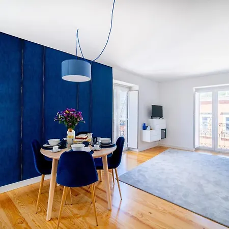 Blue By The River 3 - Elegant Two-bedroom In Santos * 리스본